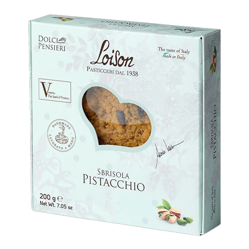 Loison Sbrisola Pistachio and Cornflour Cake 200g